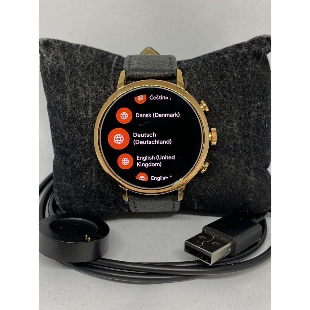 Fossil Gen 4 Authentic Digital Dial Smart Watch Custom Band FTW6018 LT282